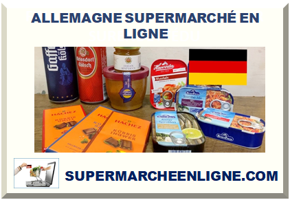 ALLEMAGNE SUPEMARCHÉ EN LIGNE 2025